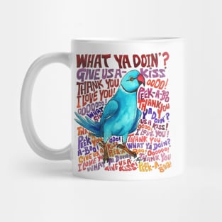 "Chatty Ringneck" Mug